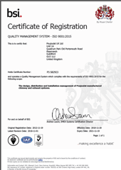 ISO9001 Certificate