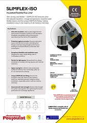 SLIMFLEX FLEXIBLE LINER DATASHEET