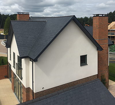 Chimney with bespoke cap