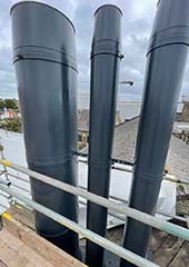 Springfield Hospital Flue Installation