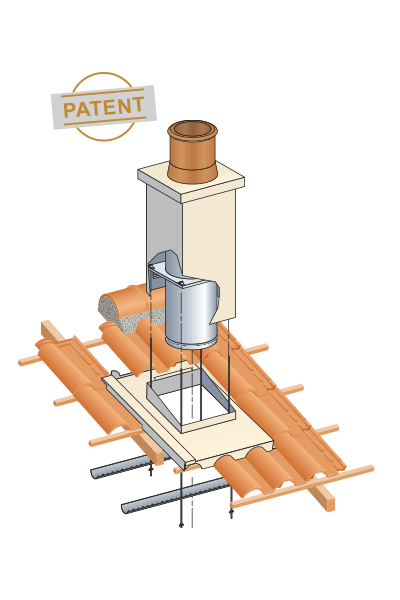 Ascentor chimney diagram