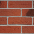 Mottled red brick-slip finish
